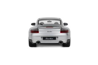 PORSCHE 911 [996.2] TURBO POLAR SILVER 2001 GT Spirit 1:18 Resinemodell (Türen, Motorhaube... nicht zu öffnen!)